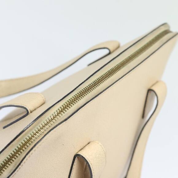 CELINE Hand Bag Leather Beige - Picture 7 of 13